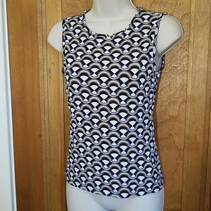 The Limited Geometric tank top, S